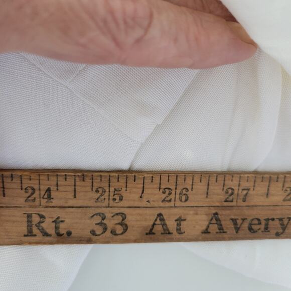 Donna Vinci Women’s Blazer Size 20 White Nautical Embroidered Linen Blend... - Picture 7 of 14